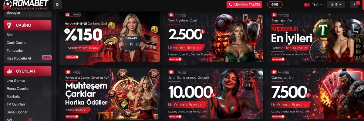 romabet promosyonları